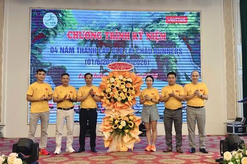 Kỷ niệm 4 năm thành lập Câu lạc bộ Lai Châu Runners