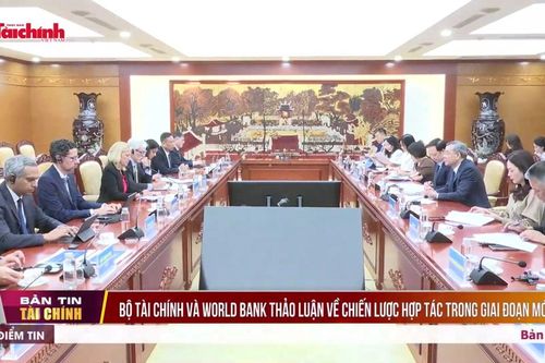 Bộ Tài chính và World Bank thảo luận về chiến lược hợp tác trong giai đoạn mới