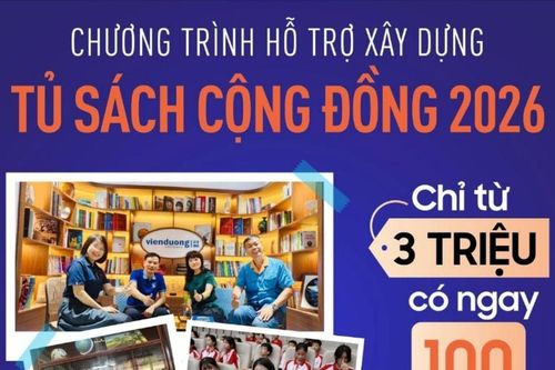 Hỗ trợ xây dựng tủ sách cộng đồng, thúc đẩy văn hóa đọc