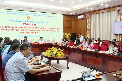 Học Bác làm dân vận, cách làm sáng tạo của mặt trận Thủ đô