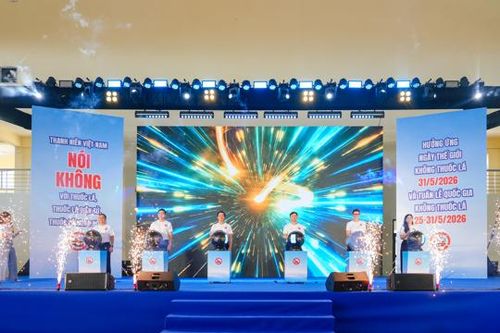 Mít tinh hưởng ứng Ngày thế giới không thuốc lá 31/5 và Tuần lễ Quốc gia không thuốc lá (25/5 – 31/5/2026)