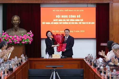 Công bố quyết định bổ nhiệm Thứ trưởng Bộ VHTTDL Nguyễn Huy Dũng
