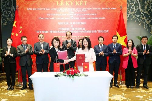 Thúc đẩy hợp tác phát thanh, truyền hình Việt Nam - Trung Quốc trong giai đoạn mới
