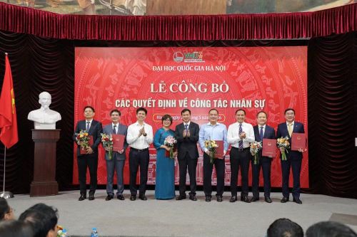 Bổ nhiệm lãnh đạo chủ chốt tại nhiều đơn vị thành viên Đại học Quốc gia Hà Nội