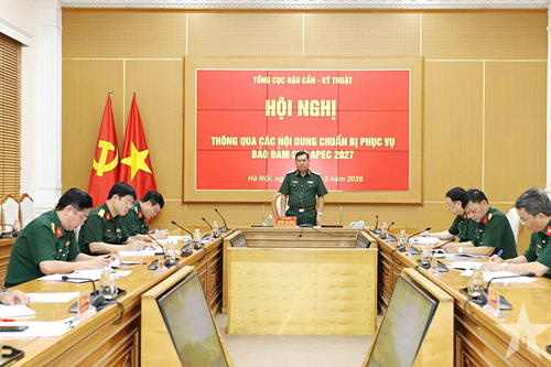Tổng cục Hậu cần-Kỹ thuật triển khai kế hoạch phục vụ bảo đảm cho APEC 2027
