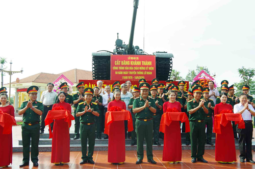 Lữ đoàn 26, Quân khu 7: Khánh thành tượng đài xe tăng mang số hiệu 960