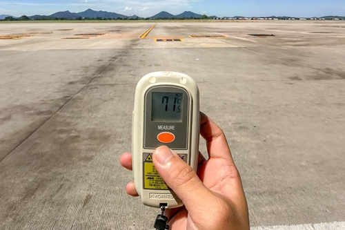 Sân bay Nội Bài: Dù nhiệt độ ngoài trời 71 độ C, vẫn duy trì bảo đảm an toàn bay