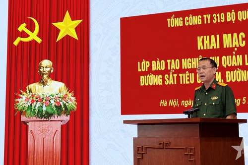 Tổng công ty 319 khai mạc lớp đào tạo quản lý thi công đường sắt tốc độ cao