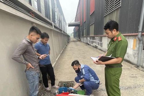 Doanh nghiệp ở Hưng Yên bị phạt gần 100 triệu đồng vì xả thải không qua xử lý