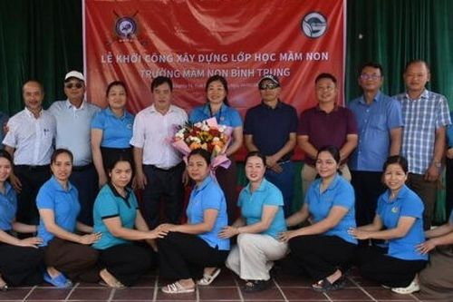 Kiều bào châu Âu xây lớp học cho trẻ em vùng khó khăn ở Thái Nguyên