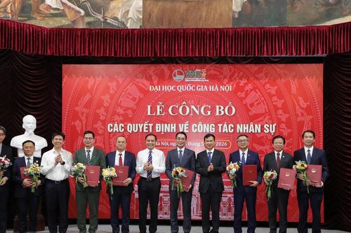 Đại học Quốc gia Hà Nội bổ nhiệm loạt hiệu trưởng các trường đại học thành viên