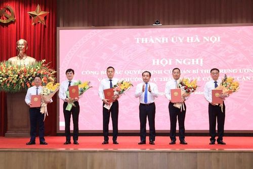 Đồng chí Nguyễn Hoài Nam được chỉ định tham gia Ban Chấp hành Đảng bộ TP Hà Nội nhiệm kỳ 2025-2030