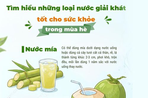 Tìm hiểu những loại nước giải khát tốt cho sức khỏe trong mùa hè