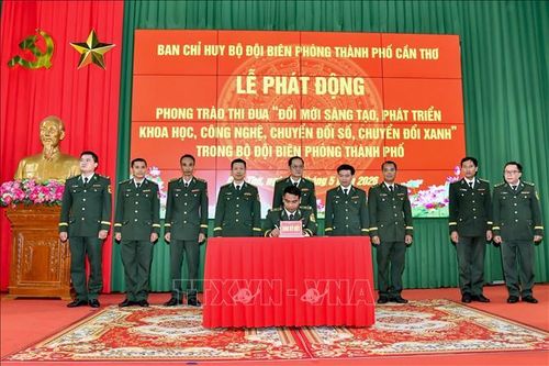 Đẩy mạnh chuyển đổi số, chuyển đổi xanh gắn với bảo vệ biên giới biển