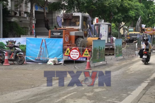 Hà Nội điều chỉnh giao thông trên một số tuyến phố đến 15/6
