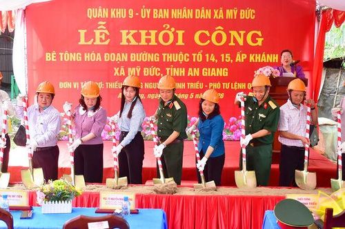 Chung sức xây dựng Mỹ Đức