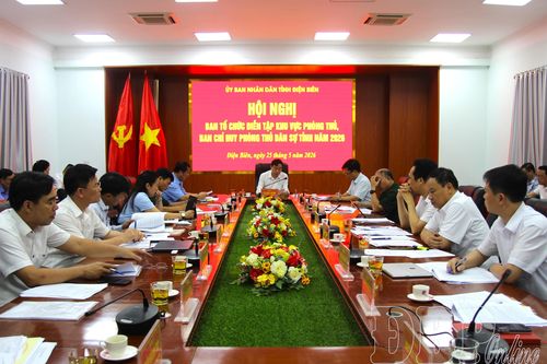 Phân công rõ nhiệm vụ thực hiện diễn tập khu vực phòng thủ tỉnh năm 2026