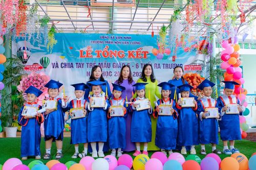 Trường Mầm non Vạn Lương (xã Vạn Ninh) tổng kết năm học 2025 - 2026