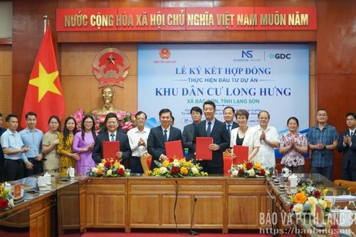 Ký hợp đồng thực hiện đầu tư dự án khu dân cư trị giá 140 tỷ đồng
