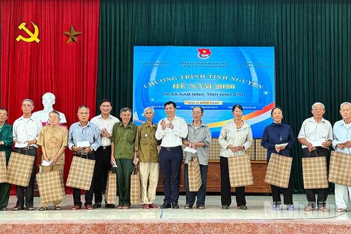 Sôi nổi chương trình tình nguyện hè năm 2026
