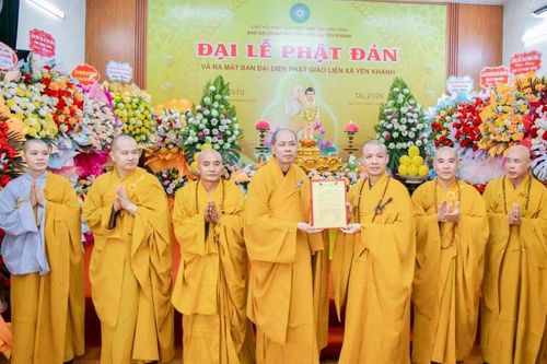 Ninh Bình: Trao quyết định nhân sự Ban Đại diện Phật giáo liên xã Yên Khánh và Cổ Lễ, nhiệm kỳ 2026-2031