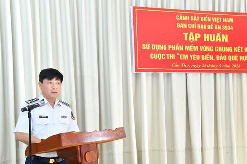Tập huấn sử dụng phần mềm vòng chung kết khu vực Cuộc thi 'Em yêu biển, đảo quê hương'