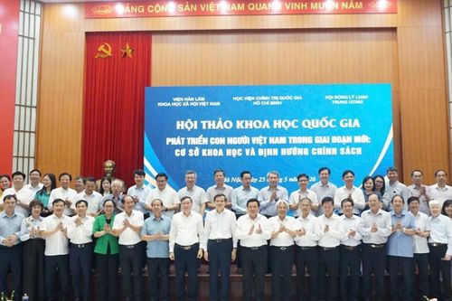 Phát triển con người Việt Nam toàn diện trong giai đoạn mới