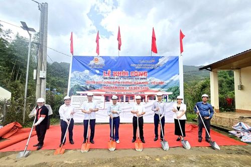 Vietinbank tài trợ 7 tỷ đồng xây mới điểm trường Mầm non - Tiểu học Nậm Pẻn 1
