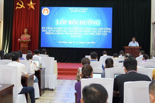 Trên 300 lượt học viên tham gia các lớp bồi dưỡng kỹ năng, nghiệp vụ ngành Thanh tra