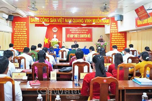 Nhân dân xã Sông Đốc đồng thuận cao việc thành lập phường