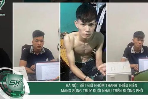 Sáng 25/5: Bắt nóng nhóm 'boy phố' vác súng diễu oai, đánh người đi đường thương tích ở Hà Nội