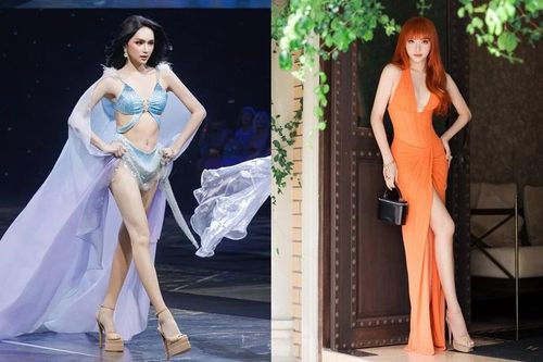 Choáng với loạt giày như cà kheo của Hoa hậu Hương Giang ở MGI All Stars