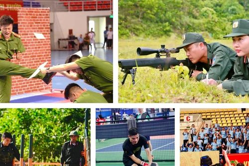 'Mưa huy chương' cho đoàn CATP Hà Nội tại Hội thao CAND 2026