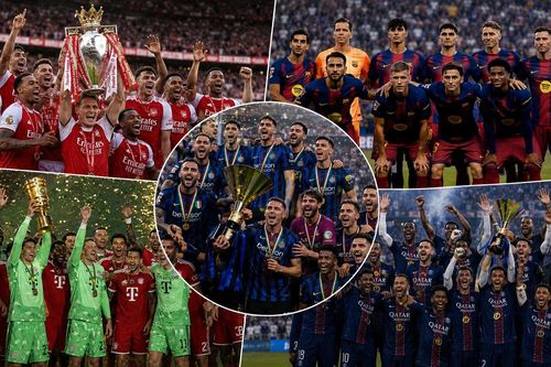 Nhìn lại nhà vô địch của 5 giải VĐQG hàng đầu châu Âu 2025/26