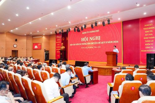 Đảng ủy Chính phủ: Nâng cao chất lượng công tác chính trị, tư tưởng