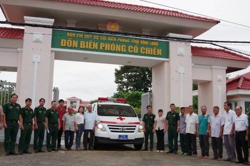 Điểm sáng từ mô hình 'Xe cứu thương 0 đồng Biên phòng'