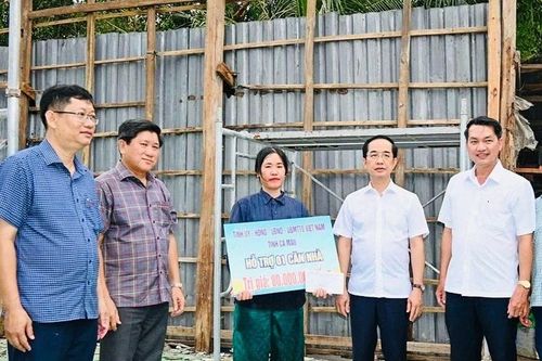 Cà Mau: Tiếp tục khẩn trương hỗ trợ gần 100 hộ dân bị thiệt hại nặng do lốc xoáy