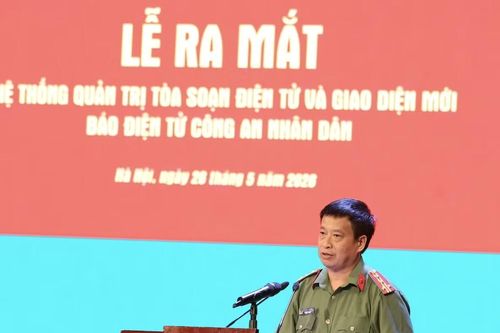 Báo Công an nhân dân ra mắt hệ thống quản trị tòa soạn điện tử và giao diện mới