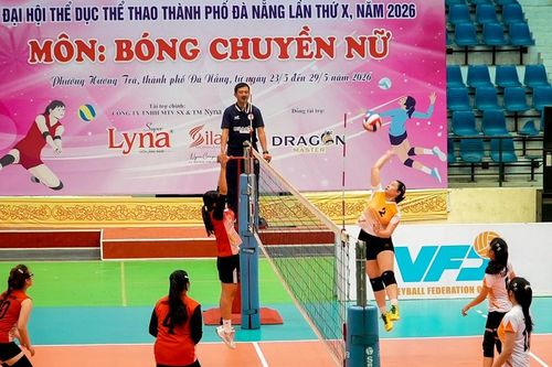Khai mạc vòng chung kết Giải bóng chuyền nữ thành phố Đà Nẵng