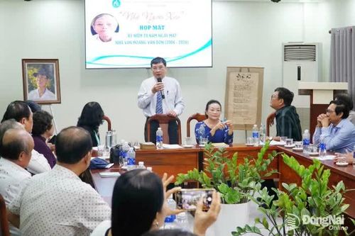 Họp mặt kỷ niệm 20 năm Ngày mất nhà văn Hoàng Văn Bổn