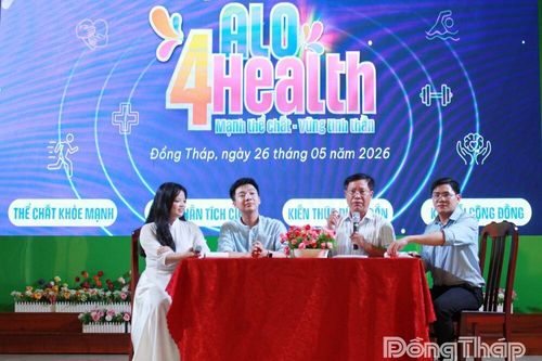 Chương trình truyền thông 'ALO4HEALTH - Mạnh thể chất, vững tinh thần'