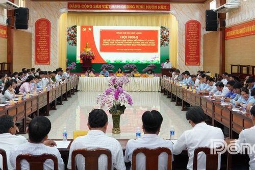 Xã Hòa Long: Tập trung thực hiện tốt cải cách hành chính và chuyển đổi số