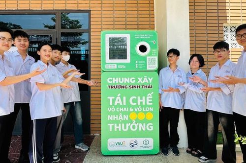 VnNetZero: Trường THPT Nguyễn Huệ lan tỏa thông điệp xanh từ công nghệ số