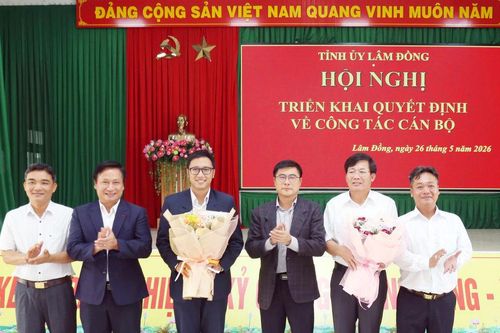 Lâm Đồng triển khai các quyết định về công tác cán bộ tại xã Ninh Gia và Hiệp Thạnh