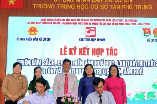 TP.HCM: Ký kết hợp tác phát triển văn hóa đọc và lan tỏa tri thức