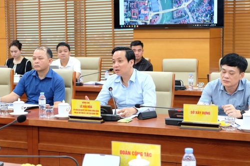 Chủ tịch UBND tỉnh Lê Hải Hòa làm việc với Tổng công ty Đầu tư phát triển Nhà và Đô thị về định hướng đầu tư phát triển đô thị trên địa bàn tỉnh