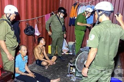 Phát hiện nhóm đối tượng 'phê' ma túy trong container tại cụm cảng Trường Thọ