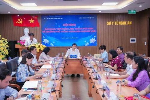 Nghệ An tiếp nhận Làng trẻ em SOS Vinh và Trường Phổ thông Hermann Gmeiner Vinh