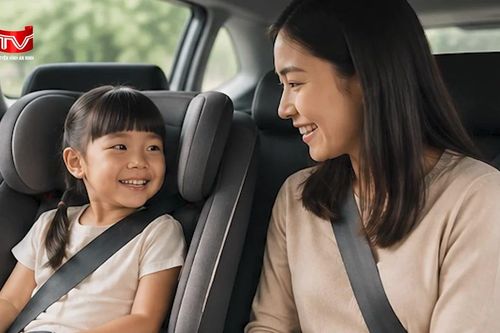 Từ 1-7, chở trẻ em trên ô tô không có thiết bị an toàn bị phạt nặng