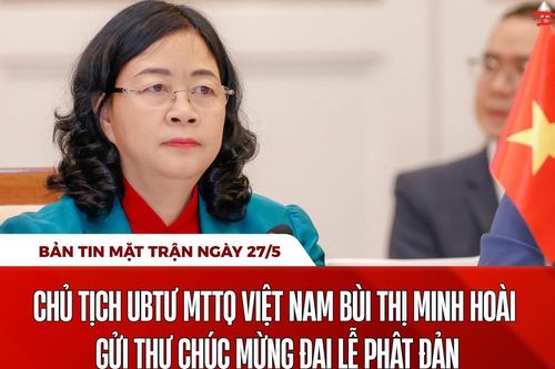 Bản tin Mặt trận sáng 27/5